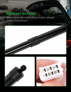 TCFWED Power Lift Support Shock Strut Compatible with Lexus RX350 RX450h