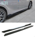For Toyota Camry 2025-2026 Glossy black Side body Skirt Diffuser Separation Wing