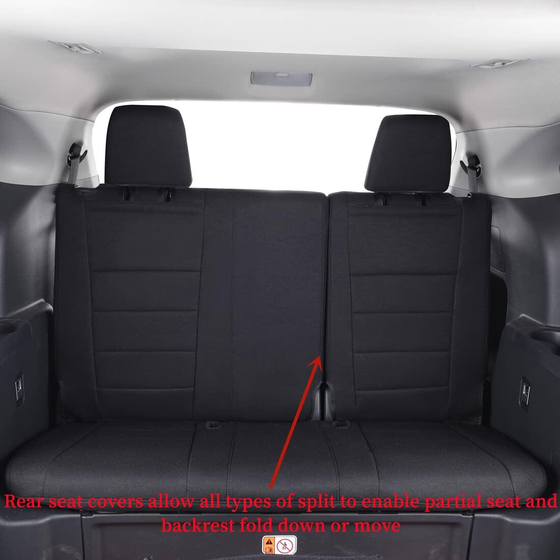 coverdream Custom Seat Covers fit for Honda Pilot LX,2016 2017 2018 2019 2020