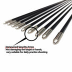 e5e10 28 inch Target Arrows Practice Fiberglass Arrow for Kids Youth Beginner,