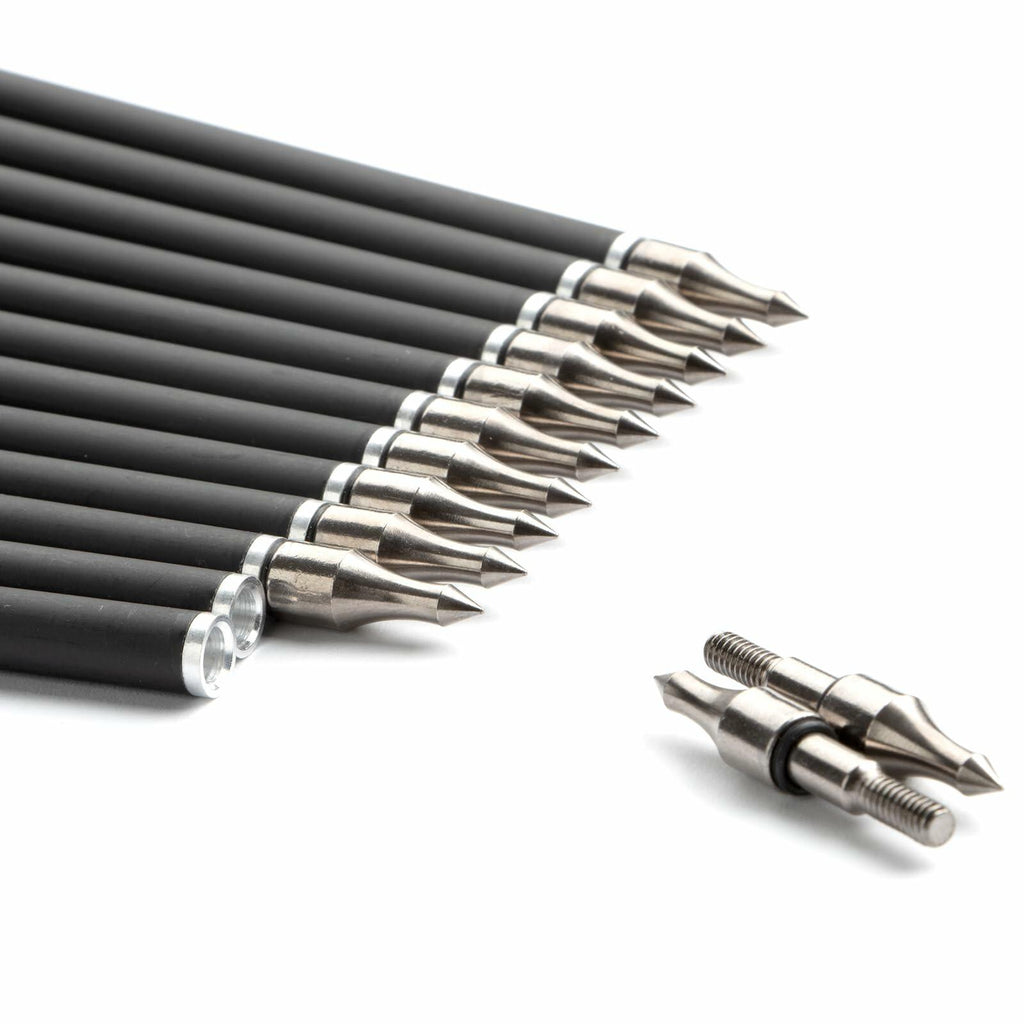 S F Crossbow Bolts Crossbow Arrows Carbon Archery for Hunting and Target