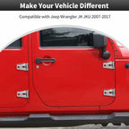 CheroCar Door Hinge Cover &Tailgate Hinge Cover & Engine Hood Rubber Head Cover