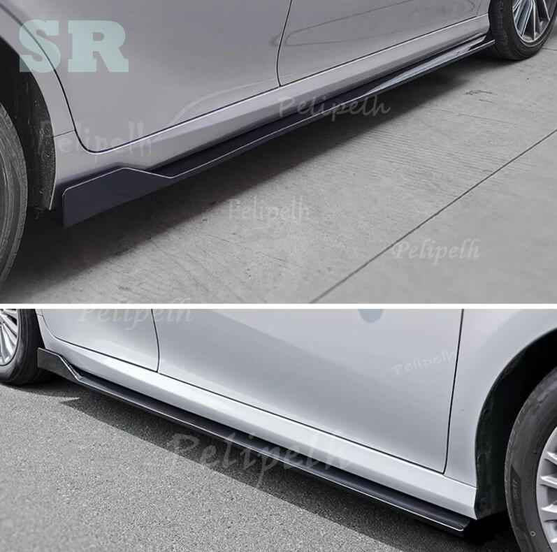 For Toyota Camry 2025-2026 Glossy black Side body Skirt Diffuser Separation Wing