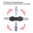 Brake Caliper Compression Tool, Ratchet Brake Piston Wrench Spreader Portable