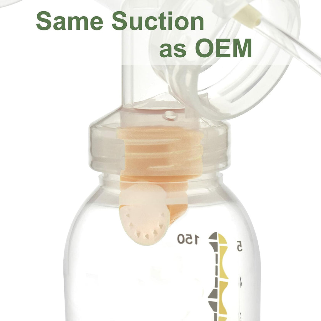 One-Piece Breastshield w/Valve, Membrane for Medela Breast Pumps (Pump in Style,