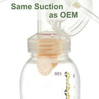 One-Piece Breastshield w/Valve, Membrane for Medela Breast Pumps (Pump in Style,