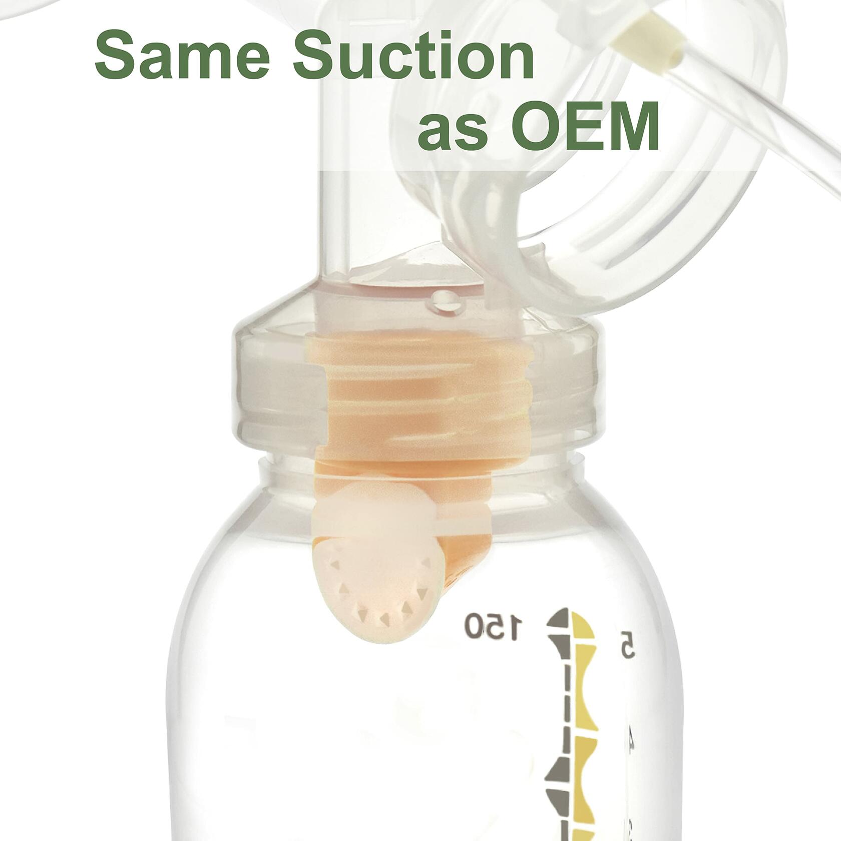 One-Piece Breastshield w/Valve, Membrane for Medela Breast Pumps (Pump in Style,