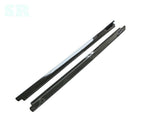 For Toyota Camry 2025-2026 Glossy black Side body Skirt Diffuser Separation Wing
