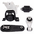 Set of 4 Engine Motor Transmission Mount Kit Compatible with 2013-2019 Sentra L4