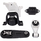 Set of 4 Engine Motor Transmission Mount Kit Compatible with 2013-2019 Sentra L4