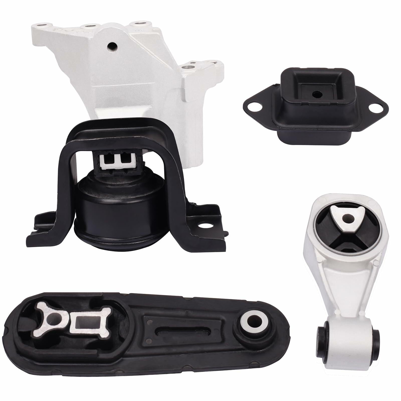 Set of 4 Engine Motor Transmission Mount Kit Compatible with 2013-2019 Sentra L4