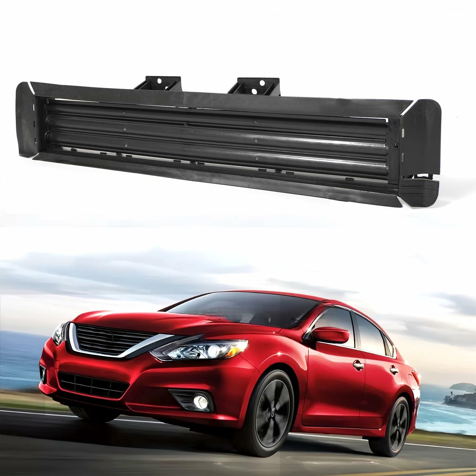 skkyoro Front Lower Active Grille Shutter With Motor Compatible with For Nissan