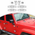 CheroCar Door Hinge Cover &Tailgate Hinge Cover & Engine Hood Rubber Head Cover