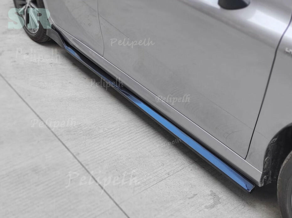 For Toyota Camry 2025-2026 Glossy black Side body Skirt Diffuser Separation Wing