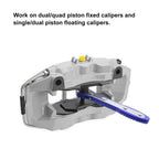 Brake Caliper Compression Tool, Ratchet Brake Piston Wrench Spreader Portable