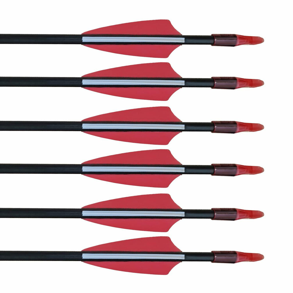 e5e10 28 inch Target Arrows Practice Fiberglass Arrow for Kids Youth Beginner,