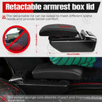 GSTP Center Console Armrest Compatible with Toyota Yaris iA Sedan 2017 2018 with