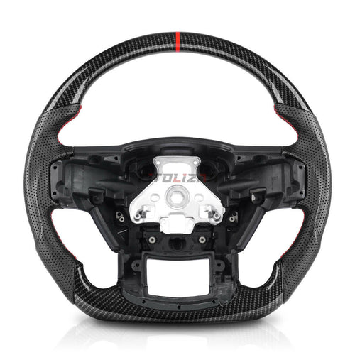 Hydro Dip Carbon Fiber Steering Wheel For Ford F150 Raptor F-150 F450 2015-2020
