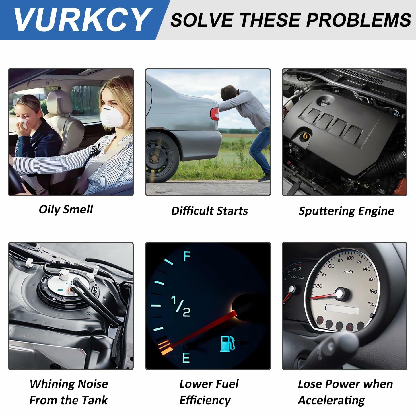 Vurkcy Electric Fuel Pump Compatible with Chevrolet Chevy GMC C/K 1500 2500 3500