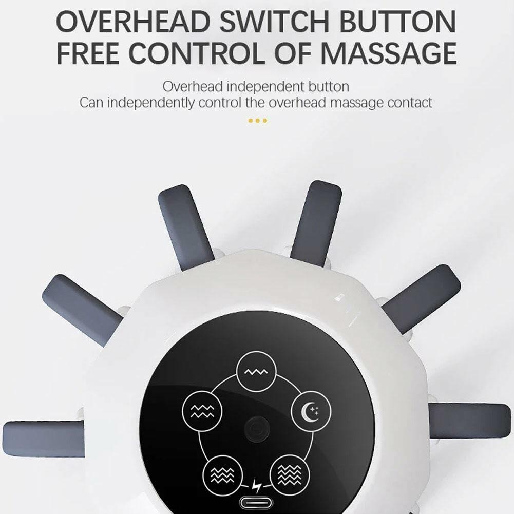 RJSQAQE Head Massager, Electric Scalp Massager,Octopus Head Massagers