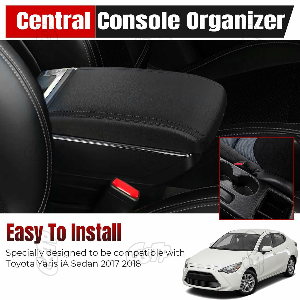 GSTP Center Console Armrest Compatible with Toyota Yaris iA Sedan 2017 2018 with
