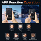 8KW Diesel Air Heater WIFI Smart App, 12V/24V 110V Diesel Heater with 110V AC