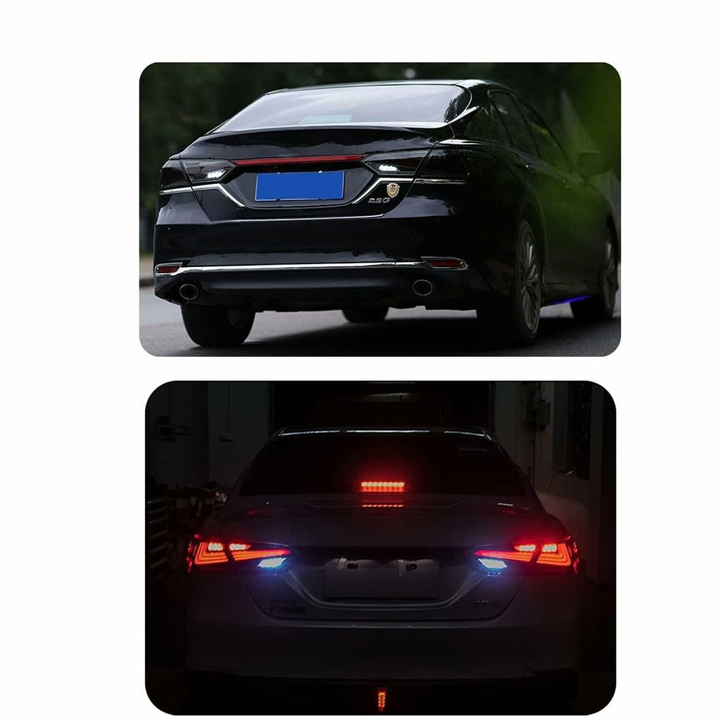 inginuity time LED Tail Lights For Toyota Camry 2018 2019 2020 2021 2022 Smoked