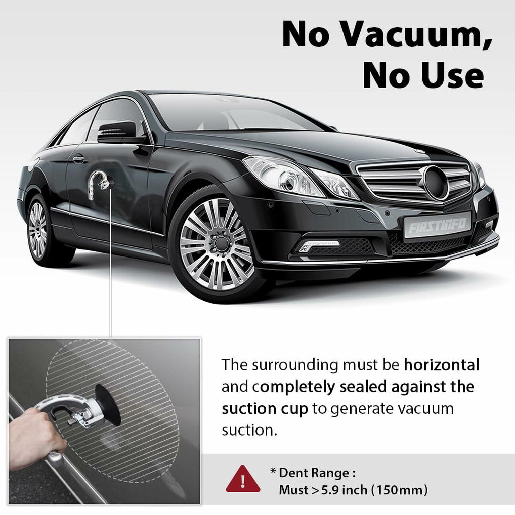 FIRSTINFO A1504C Powerful Suction Cup Aluminum Dent Puller-125mm for Paintless