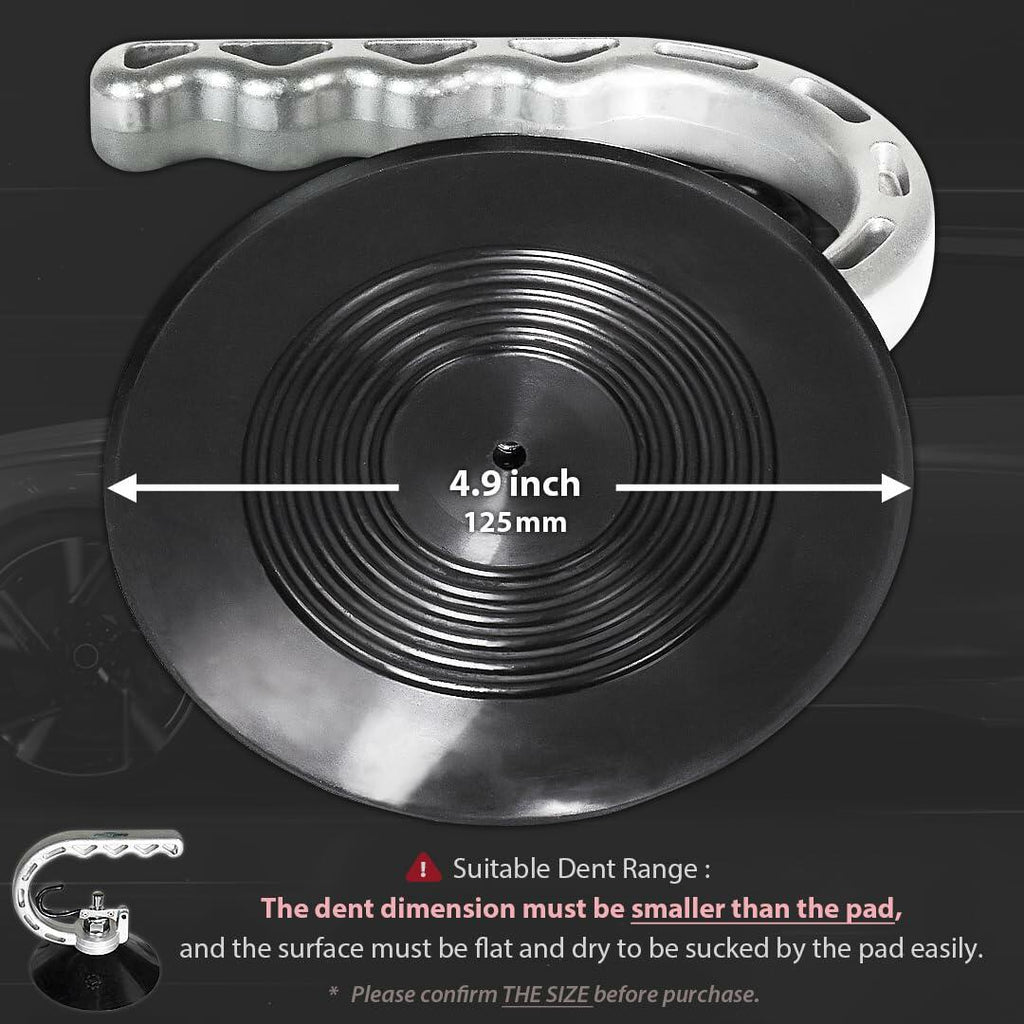 FIRSTINFO A1504C Powerful Suction Cup Aluminum Dent Puller-125mm for Paintless