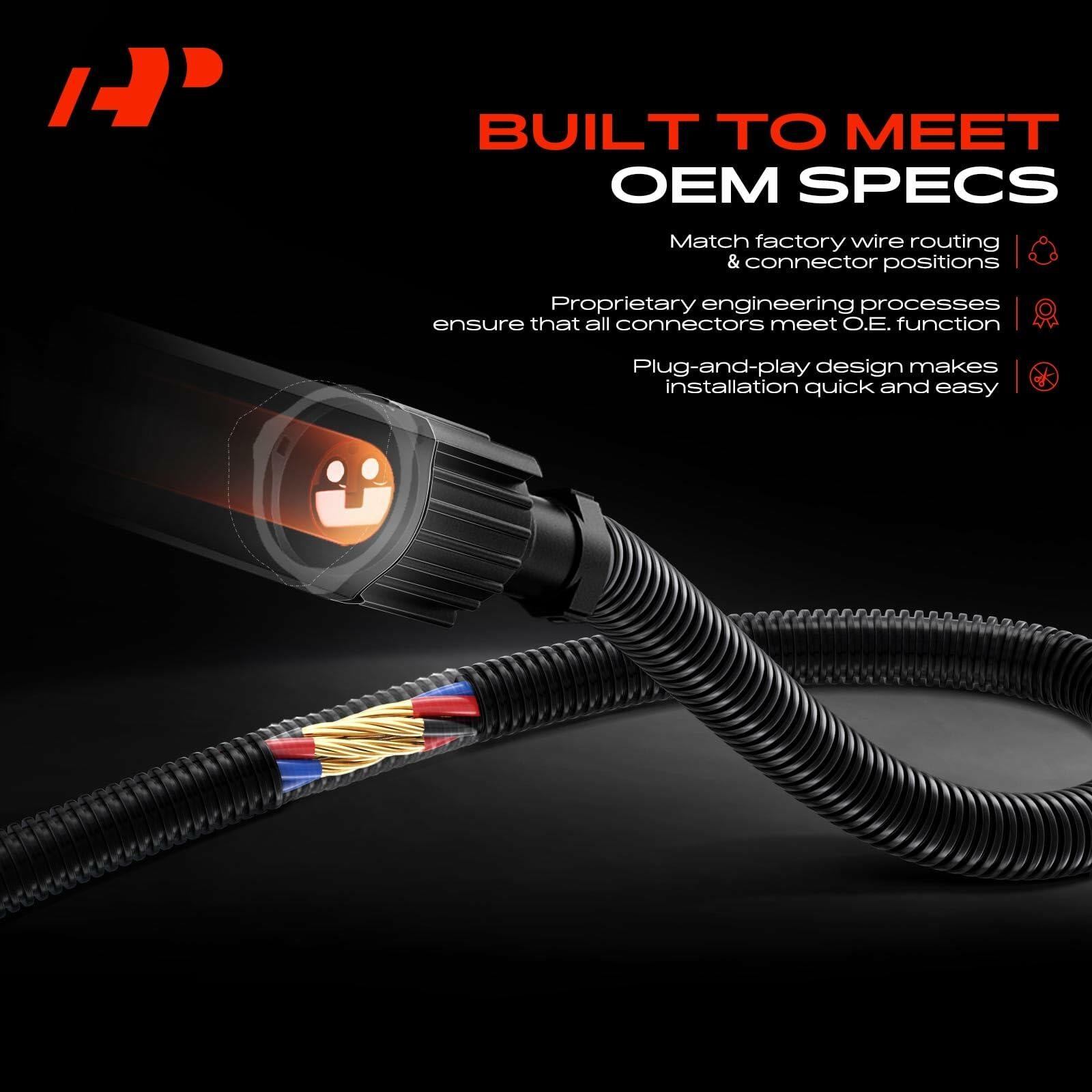 A-Premium Engine Wiring Harness Compatible with Chevrolet GMC Cadillac Hummer