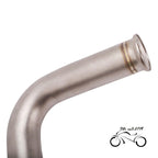Modified System Exhaust Connect Link Pipe for DUKE 390 RC390 125 250 2017-2020