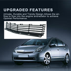 Shelita Front Lower Bumper Grille With Fog Lights Cover w/o Hole for Toyota