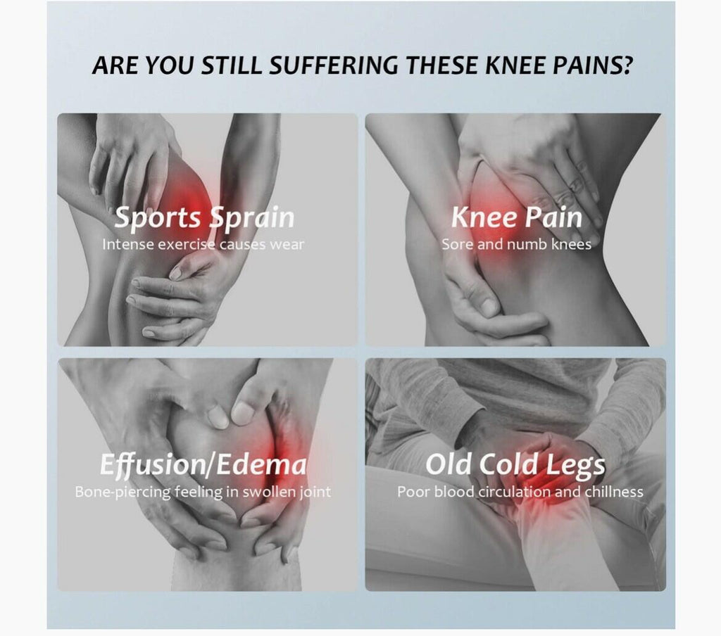 KTS Red Light Infrared Heated Therapy Device - Knee Joint Arthritis Pain Relief