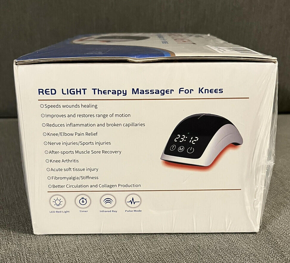KTS Red Light Infrared Heated Therapy Device - Knee Joint Arthritis Pain Relief