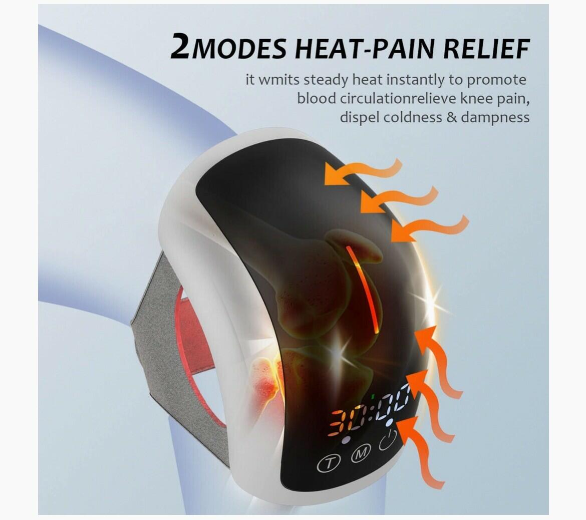 KTS Red Light Infrared Heated Therapy Device - Knee Joint Arthritis Pain Relief