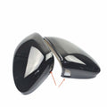 Side Rearview Mirror Housing Black For VW Golf 8 Mk8 Mirror Cover Rear View Side