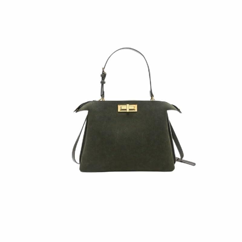 UOHLCX Handbag Matte Finish Shoulder Bag Versatile Daily Commuting