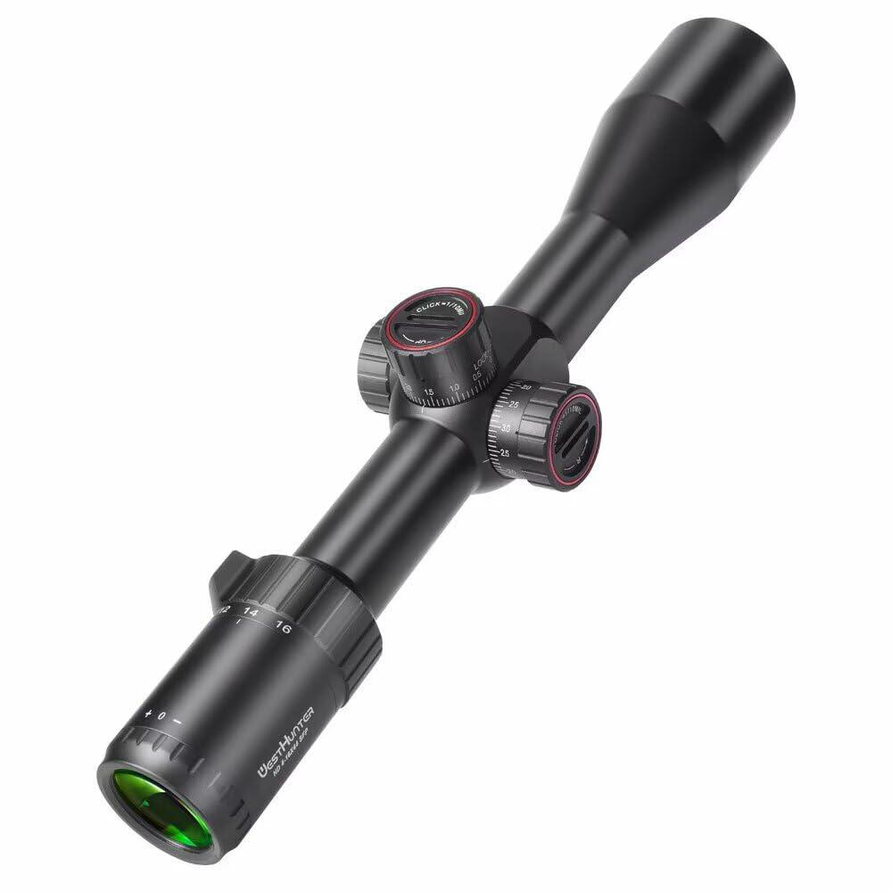 WestHunter Optics HD 4-16x44 SFP Scope | Shooting Kit w/ scope Mount