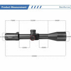 WestHunter Optics HD 4-16x44 SFP Scope | Shooting Kit w/ scope Mount