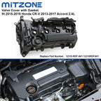 MITZONE Engine Valve Cover with Gasket Compatible with 2015-2019 Honda CR-V