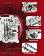Kirogi 23300-2G520 All New Engine Oil Pump Balance Shaft Assembly (24 Teeth)