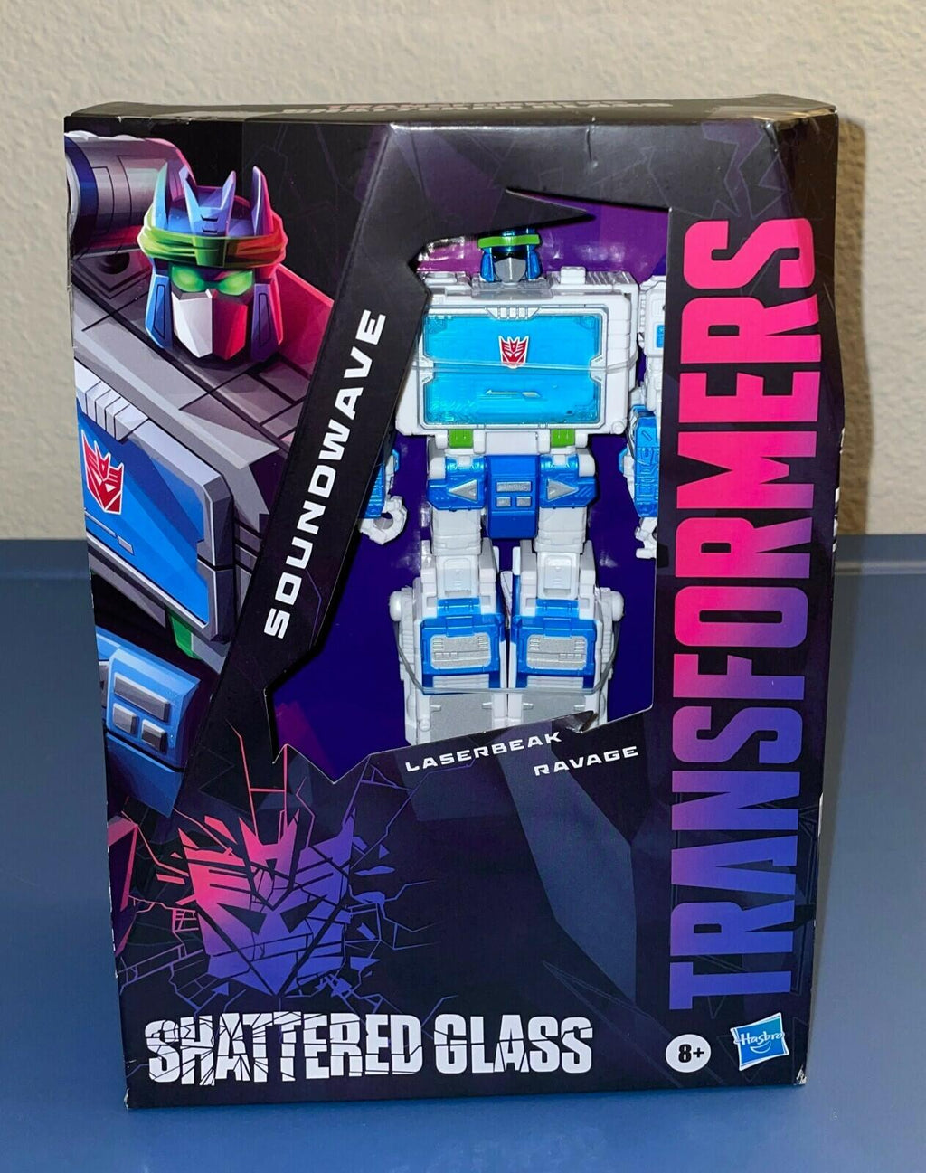 Transformers Generations Shattered Glass Soundwave 3-Pack Hasbro Pulse Exclusive