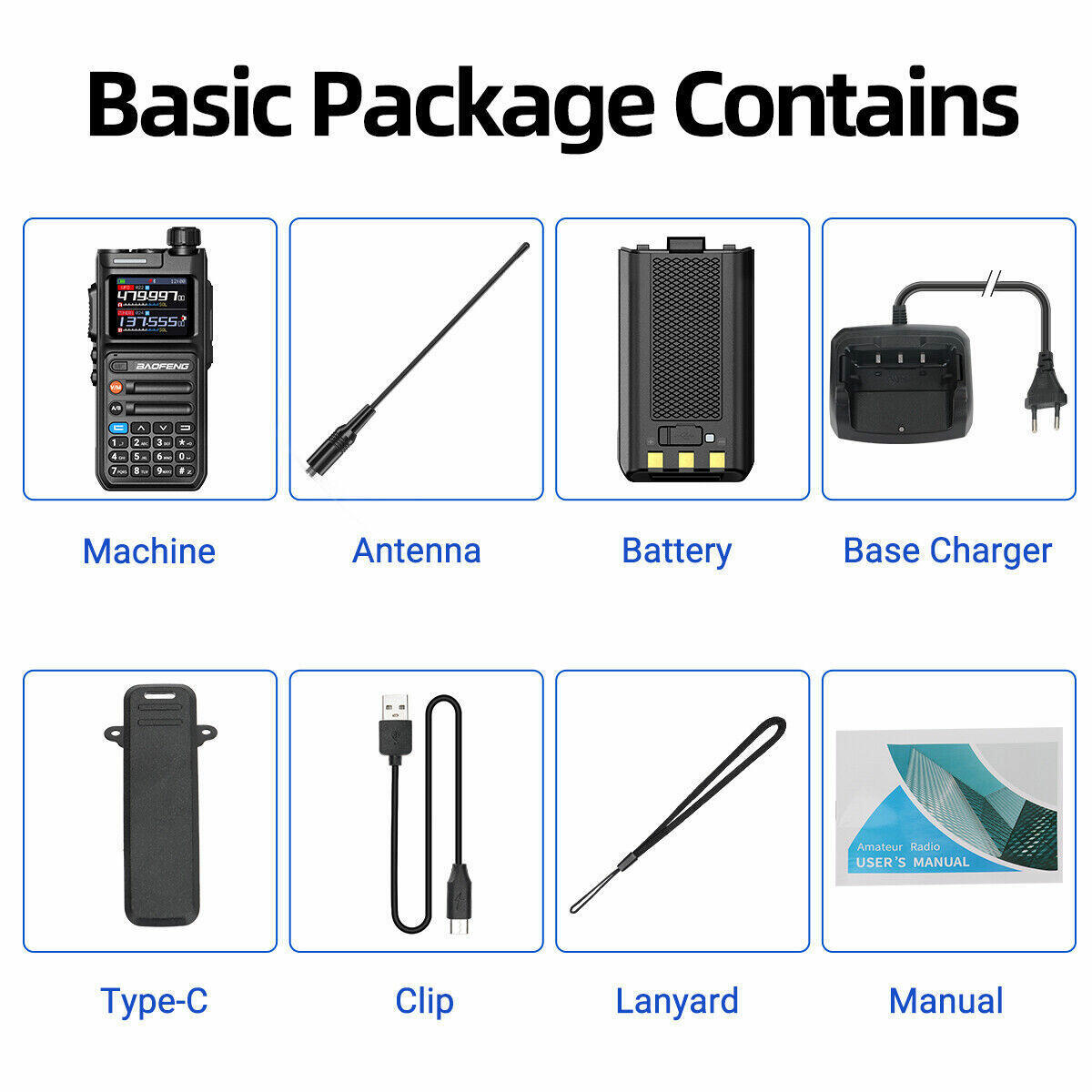 Baofeng AR26 GPS 10W Walkie Talkie Long Range Phone Programming Recording Radio