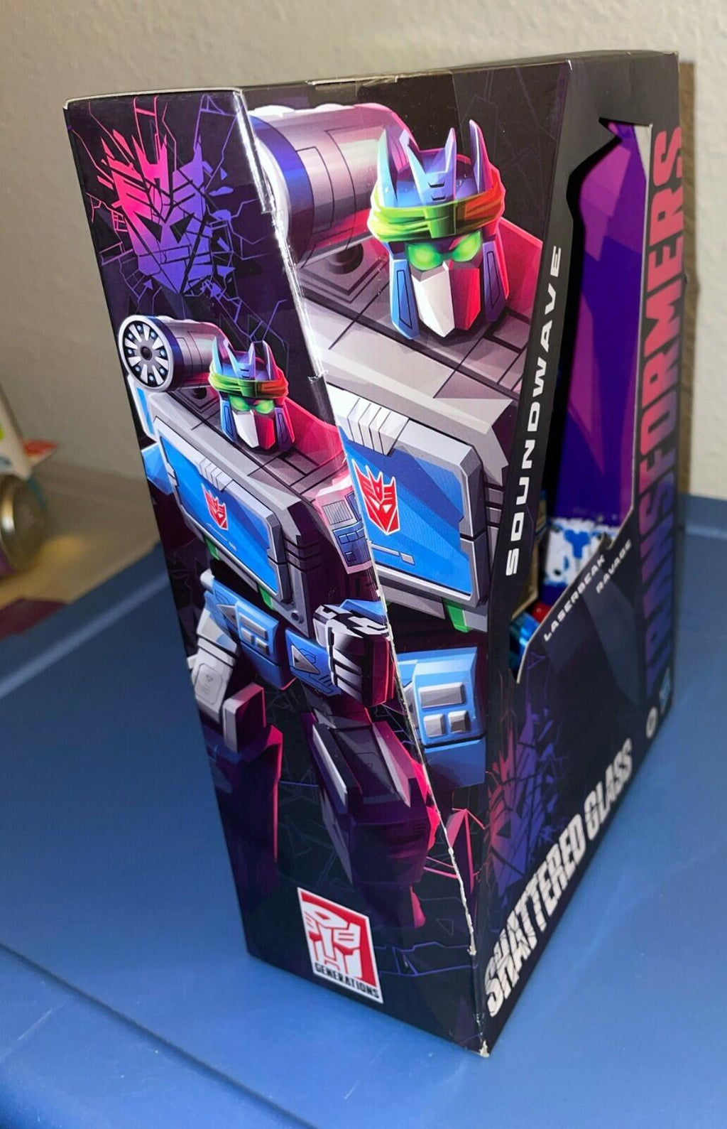 Transformers Generations Shattered Glass Soundwave 3-Pack Hasbro Pulse Exclusive