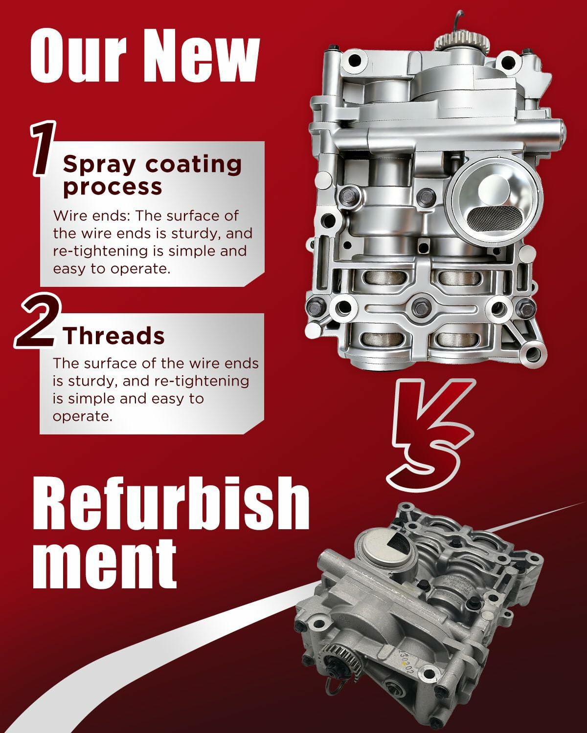 Kirogi 23300-2G520 All New Engine Oil Pump Balance Shaft Assembly (24 Teeth)