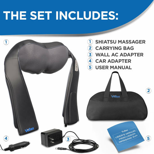 Electric Massagers for Neck and Back and Shoulders - Full Body Pain Relief -