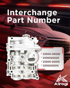 Kirogi 23300-2G520 All New Engine Oil Pump Balance Shaft Assembly (24 Teeth)