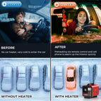 GEARLASSO Diesel Heater 12V/24V/110V, All in One 8KW APP Control Remote Control