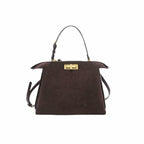 UOHLCX Handbag Matte Finish Shoulder Bag Versatile Daily Commuting