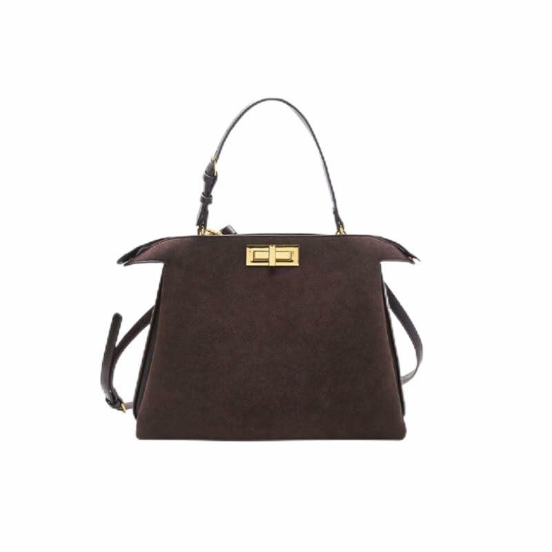 UOHLCX Handbag Matte Finish Shoulder Bag Versatile Daily Commuting